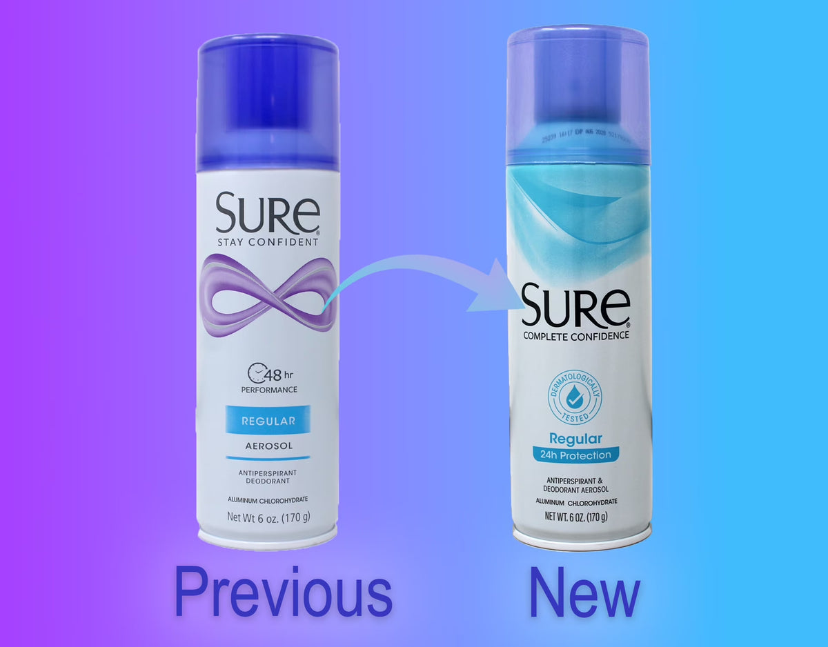 Regular Scent Aerosol Antiperspirant and Deodorant - 48-Hour Protection Deodorant for Men and Women - Fast Drying Spray Deodorant - 6 Oz (Pack of 3)
