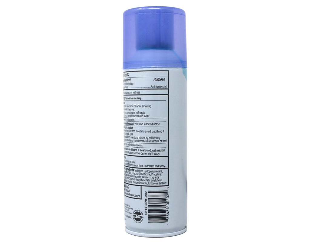 Regular Scent Aerosol Antiperspirant and Deodorant - 48-Hour Protection Deodorant for Men and Women - Fast Drying Spray Deodorant - 6 Oz (Pack of 3)